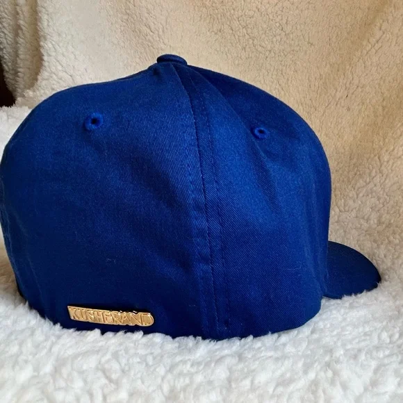 Kushbrand Hat Flexfit Cap - Blue - Unisex Size L-XL- NWT - Picture 2 of 5